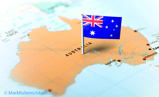Australienkarte