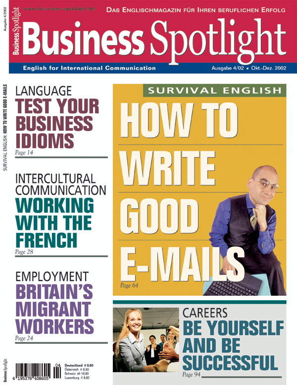 2002/4 Business Spotlight Cover
