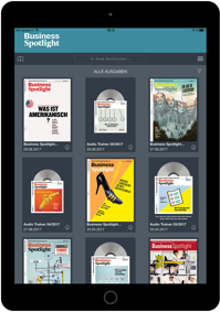 Business Spotlight Kiosk App iPad