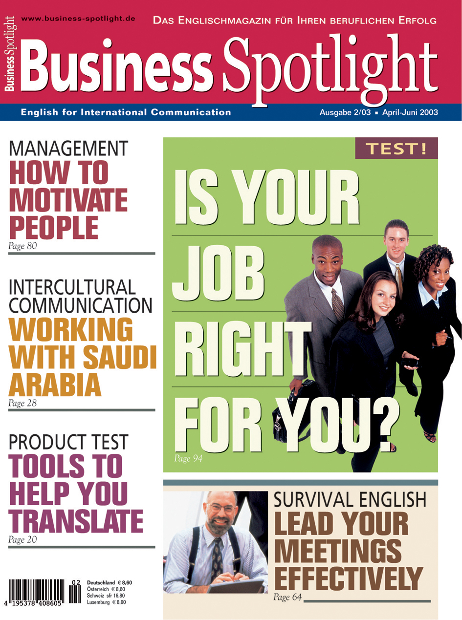 2003/2 Business Spotlight Cover
