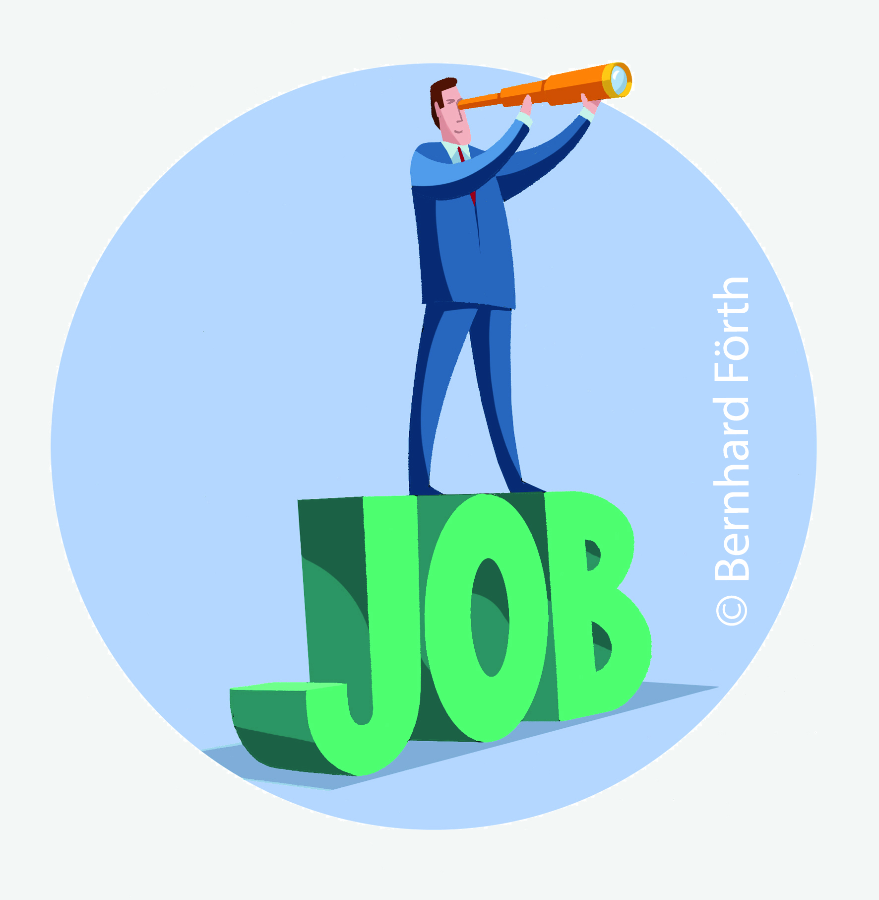 Illustration: Jobsuche