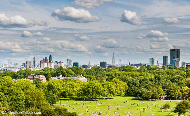 view from Primrose Hill