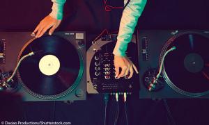 DJ-Plattenteller