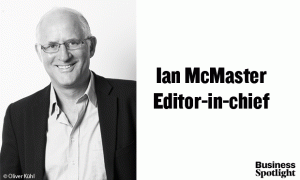 Chefredakteur Ian McMaster 