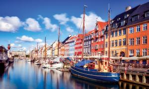 Classic view of Nyhavn, Copenhagen