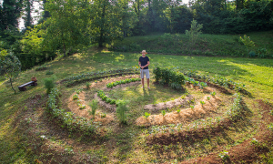 Garten auf Basis von Permakultur