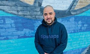 Lyonel Dougé, the founder of TipSnaps