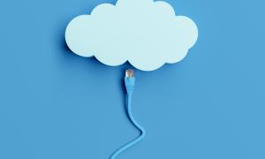 cable attaching to cloud