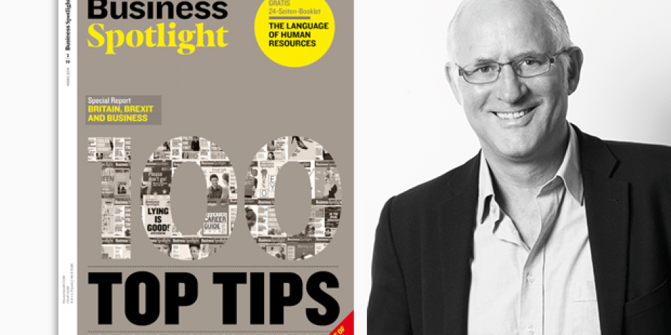 Ian McMaster mit Business Spotlight Cover