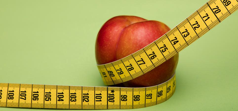 Deon Black/Unsplash.com tape measure surrounding an apple