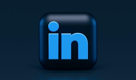 LinkedIn button logo