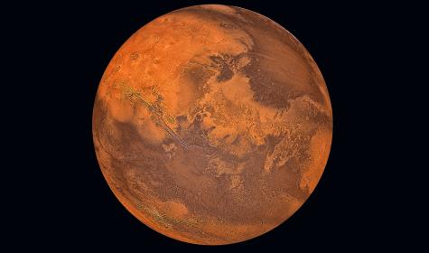 iStock.com An image of Mars