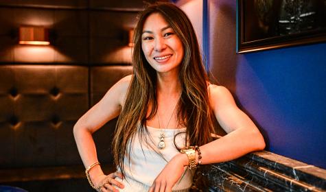 Lucy Guo poses for the camera